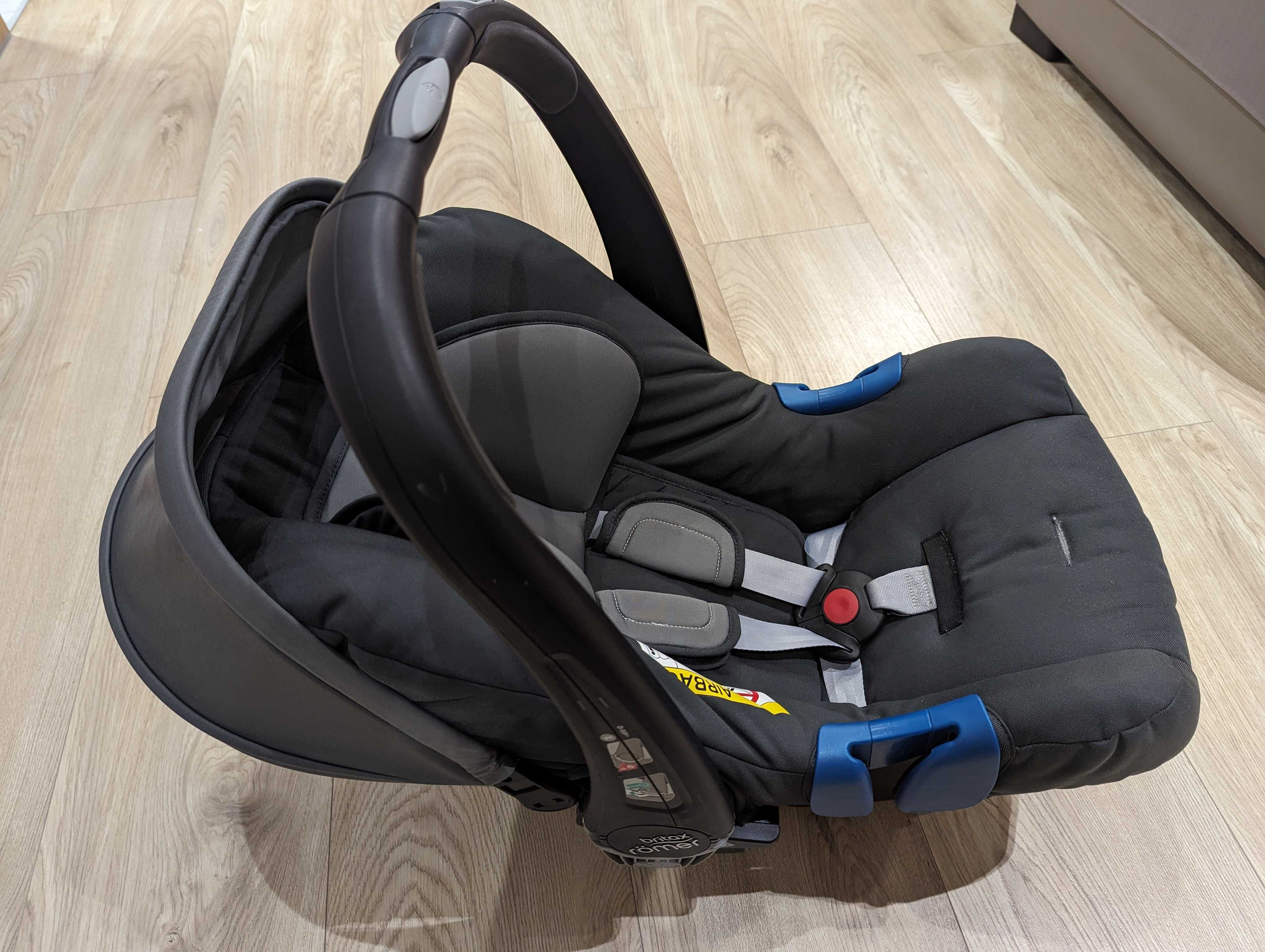 Fotelik Britax Roemer Baby-Safe PLUS SHR II, kolor Storm Grey