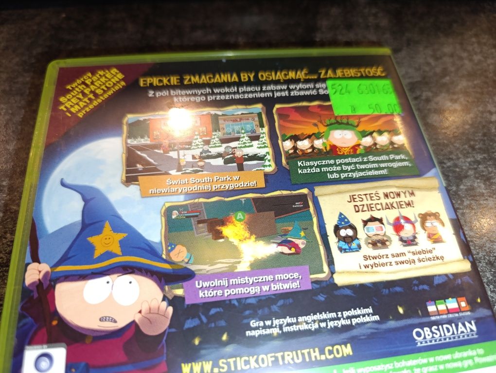 South Park Kijek Prawdy Xbox 360 pl po polsku sklep kioskzgrami