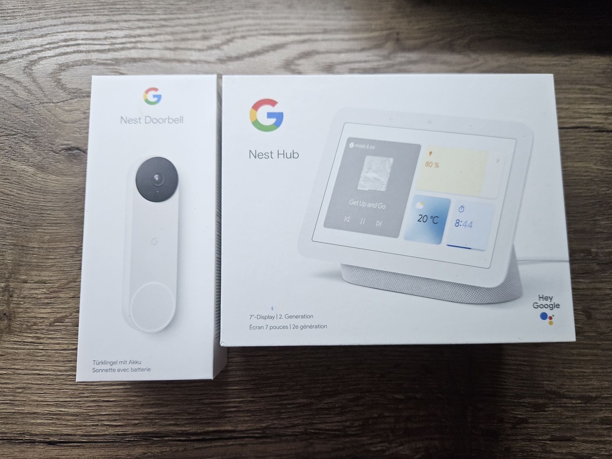 Google Nest Hub Gen 2+Google Nest Doorbell 2nd Gen (battery)