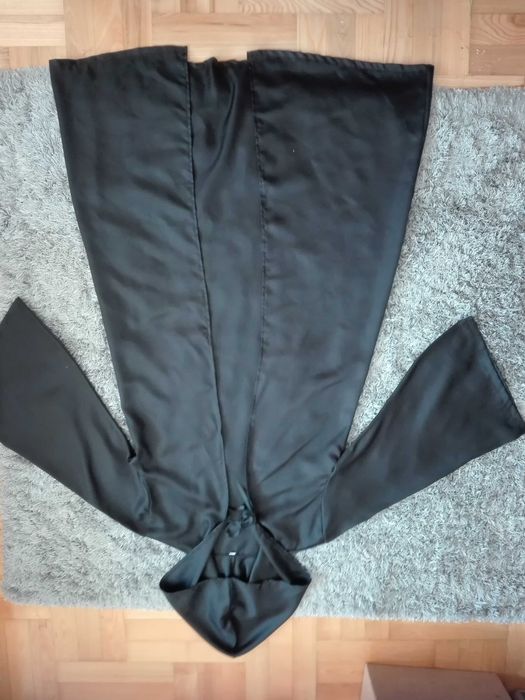 długa peleryna, strój śmierć, wampir, czarodziej, XL/XXL, Halloween