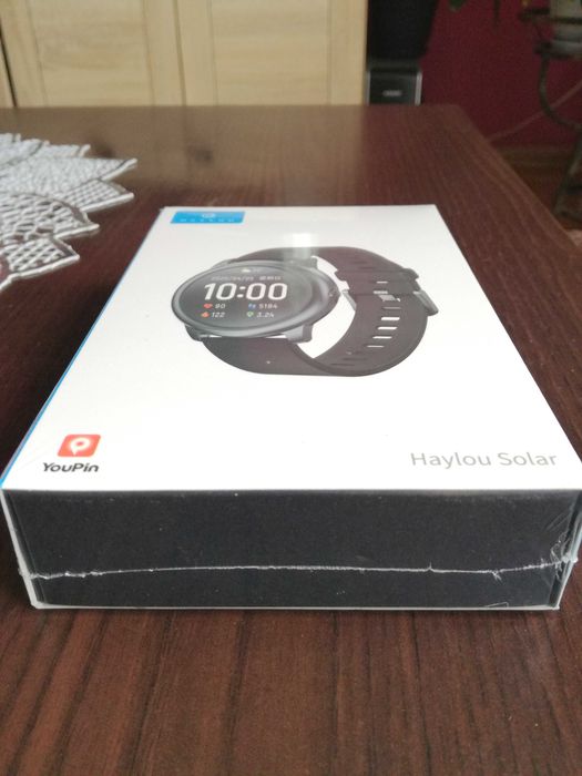 Smartwatch Haylou Solar LS05-1. Nowy, zalaminowane pudełko