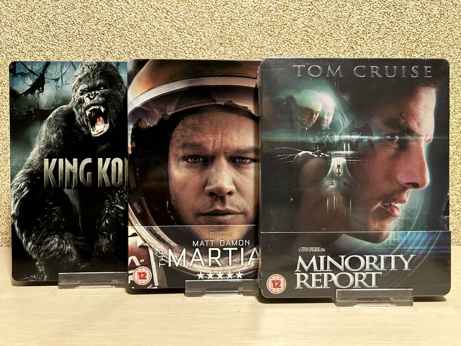 Steelbook Blu-ray Матрица /Начало /Кинг Конг/ Марсианин / Стартрек 1-3