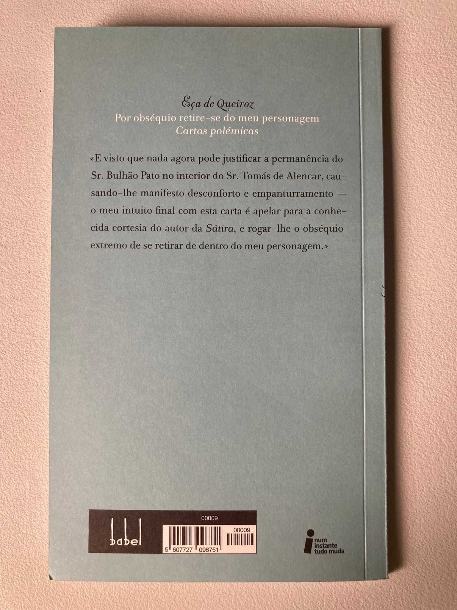 Cartas Polémicas, de Eça de Queiroz