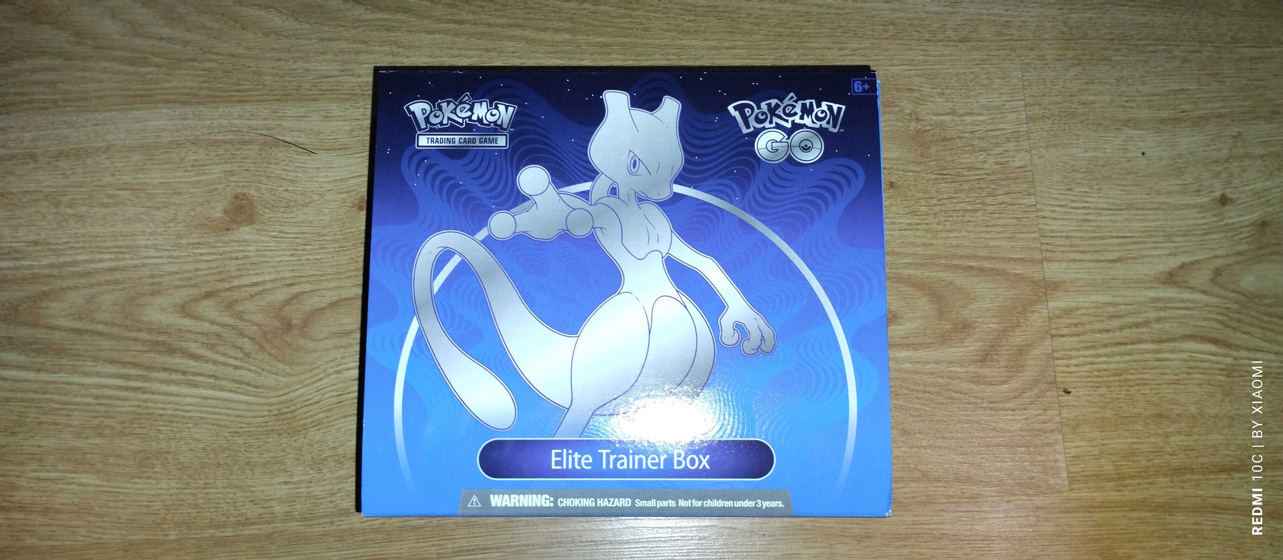 Caixa Elite Trainer Box TGC Pokémon Go  62% da coleção