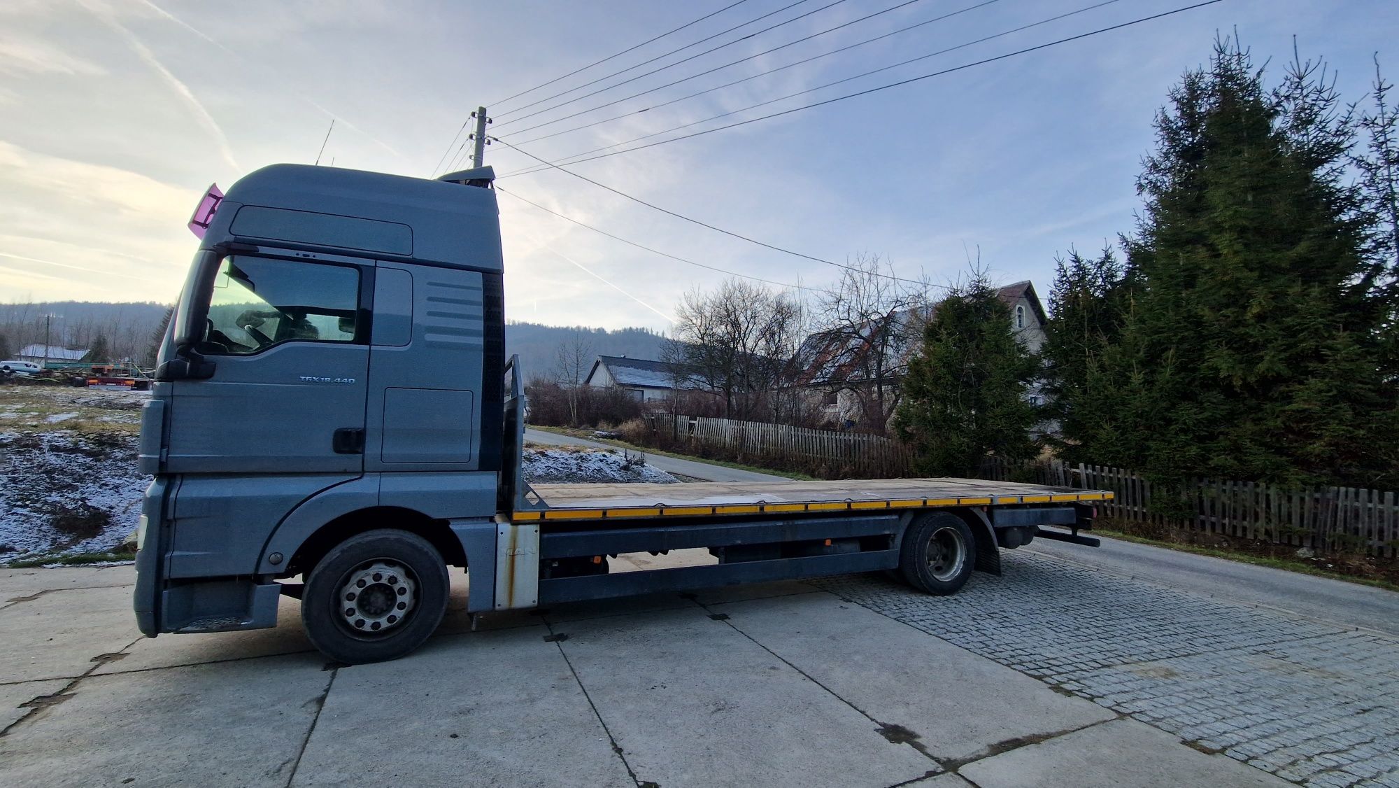Man TGX 18.440 platforma 4x2LL laweta pomoc drogowa