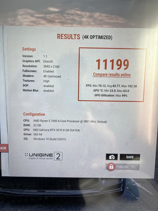 Видеокарта Msi Rtx 3070 Gaming trio