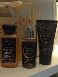 Zestaw bath and Body works. Into the night