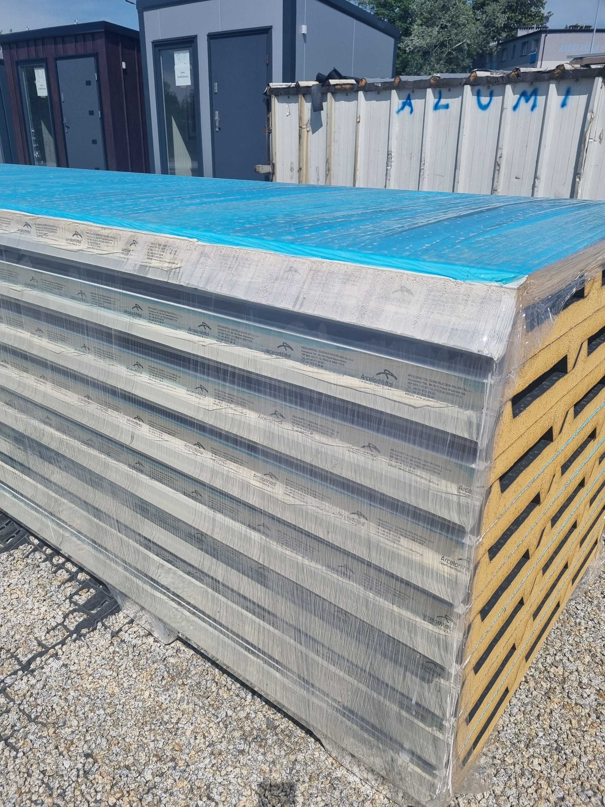 Płyta warstwowa panel 40mm dach ,obornicka  7016 grafit ,dobra cena