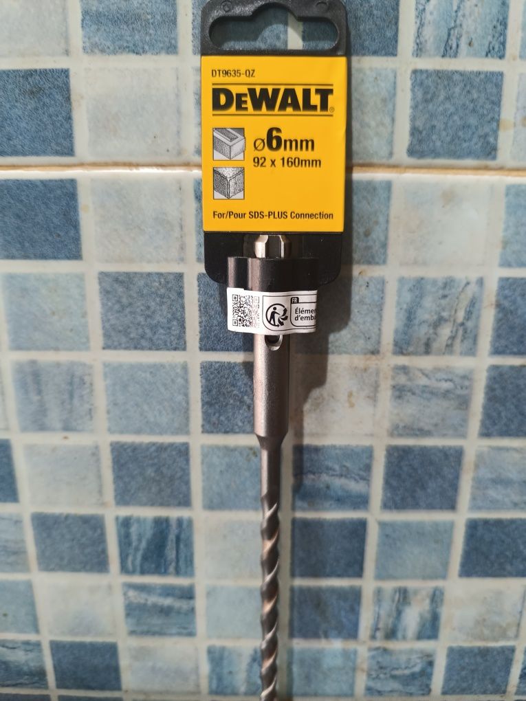 Broca de parede betão 6mm DeWalt