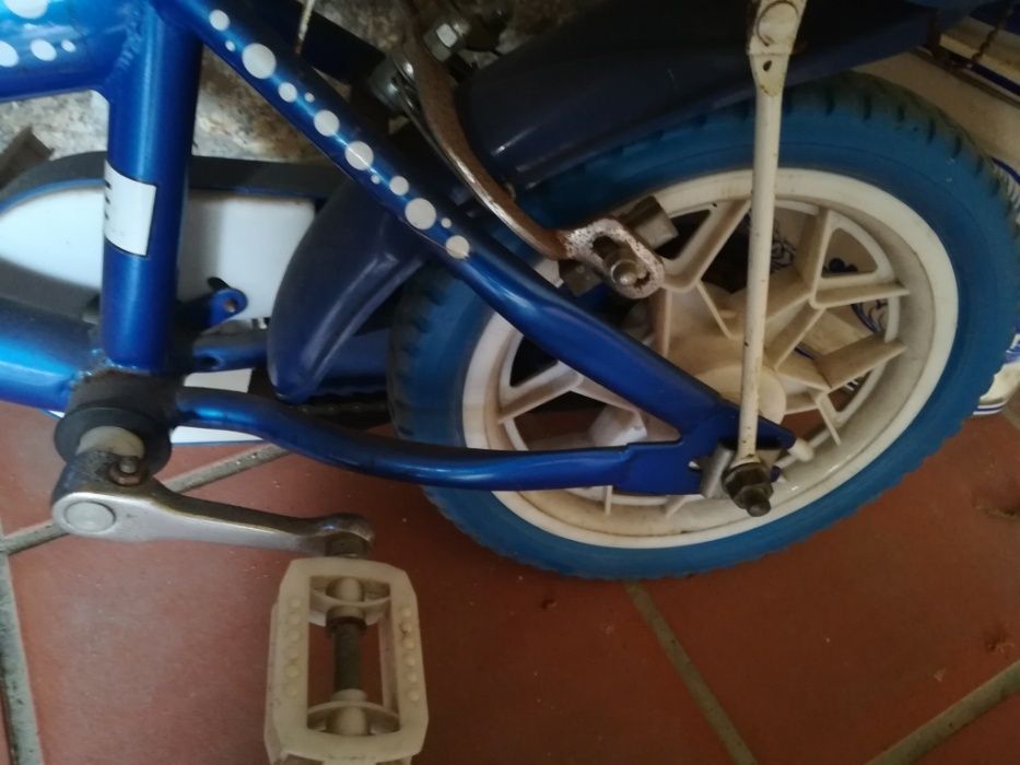 Bicicleta criança R16 azul