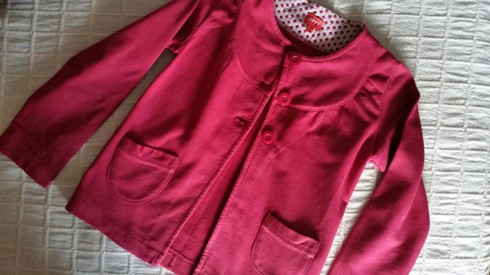 MIMOSO l Conjunto Casaco+Blusa flores Zippy Menina 5-6 Anos