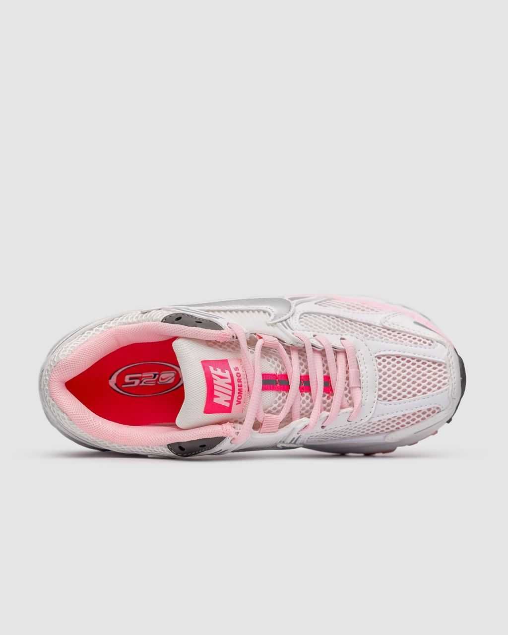 Жіночі кросівки Nike Zoom Vomero 5 білий з рожевим C-01066 ХІТ