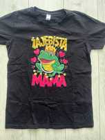 Koszulka na Dzień Mamy Żajebista Mama czarna r. L (z metki XL)