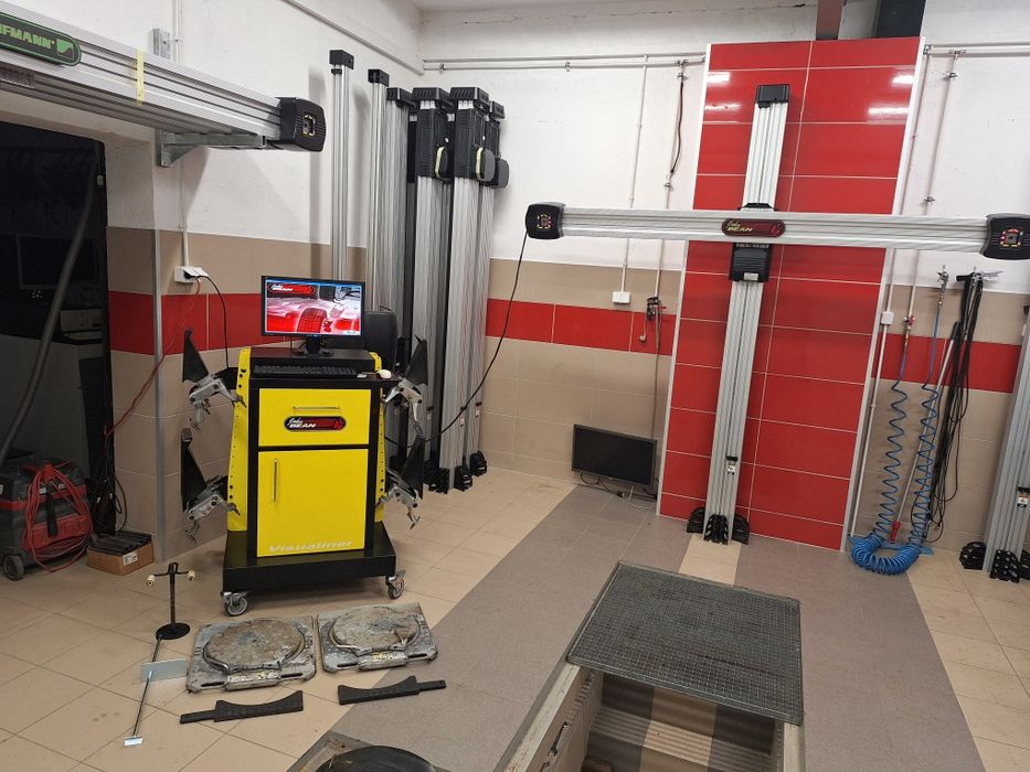 John Bean 3D Lift baza Pojazdów 25r. geometria kół zbieżność