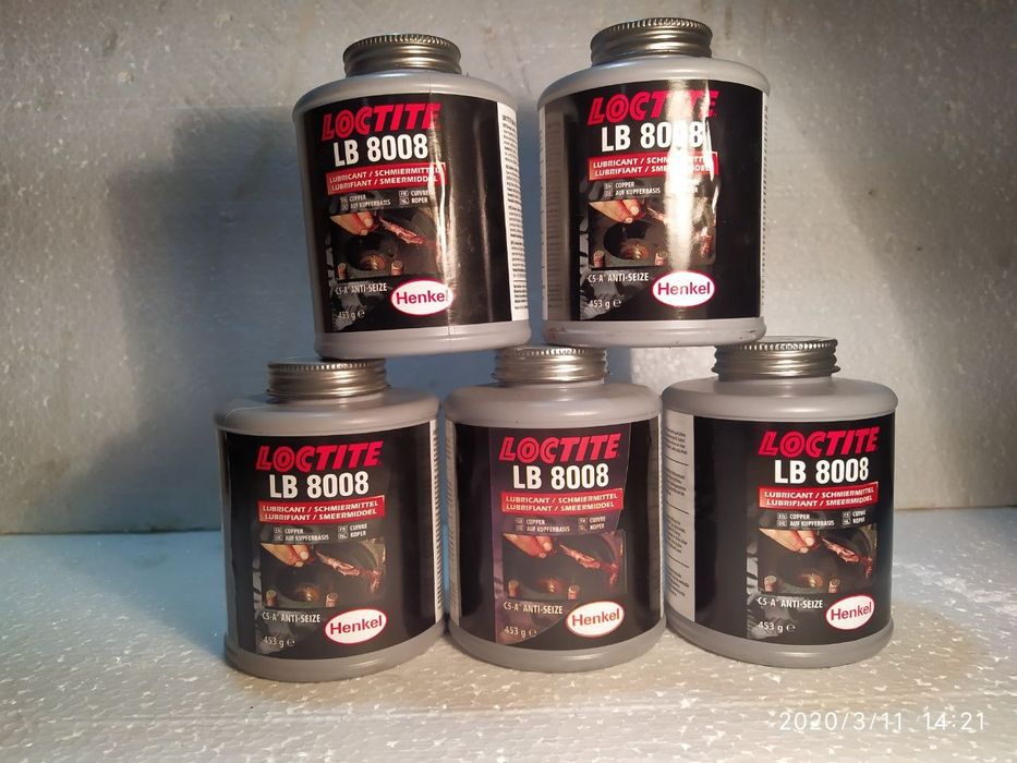 Смазка медная антизадир локтайт Loctate 8008