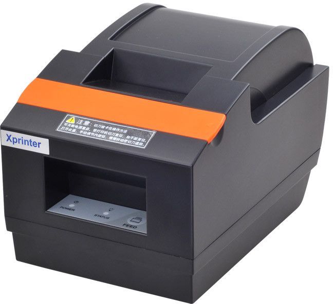 Принтер чеків 58мм Xprinter XP-Q90ec C58H чековий термопринтер автообр