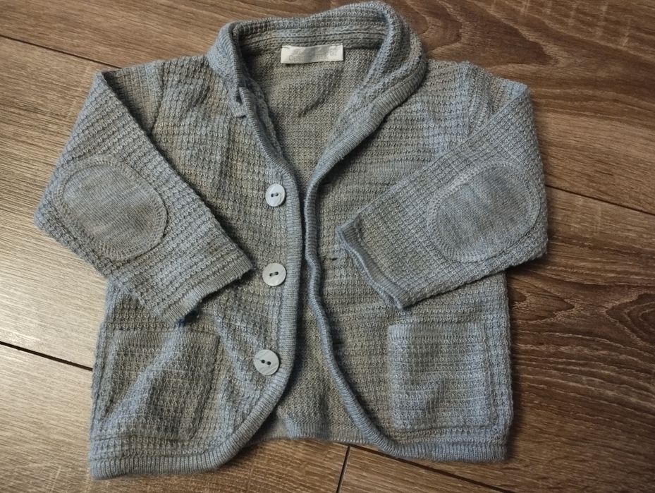 Zestaw na chrzciny, do chrztu dla chłopca rozmiar 62. Super stan!