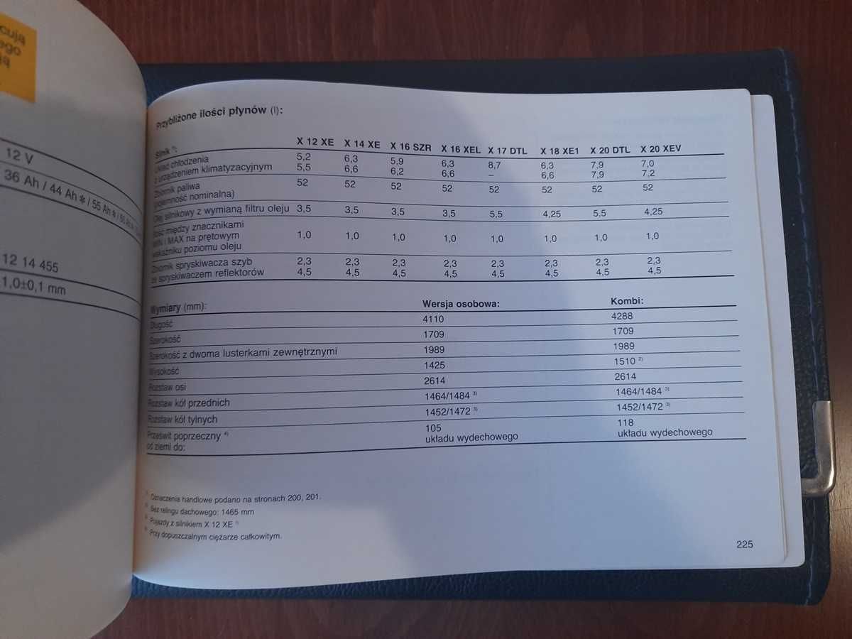 Instrukcja obsługi Opel Astra G 2 II język Polski