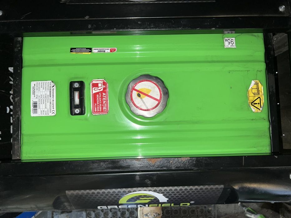 Генератор бензиновий 4-4.5 кВт Greenfield G-EC6100P