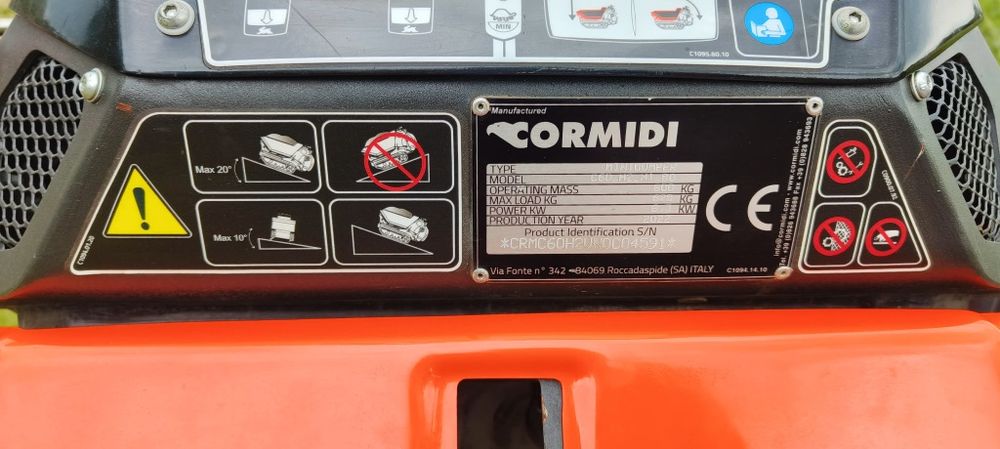 Taczka wozidło gąsienicowe Cormidi 2022 wacker 400mtg Górny wysyp