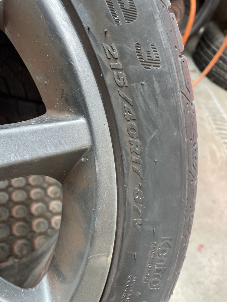 1x opona 215/40/17 hankook ventus prime 3 stan bardzo dobry