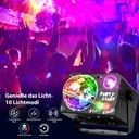 Oświetlenie Imprezowe Światło Dyskotekowe Imprez Kula RGB PROJEKTOR