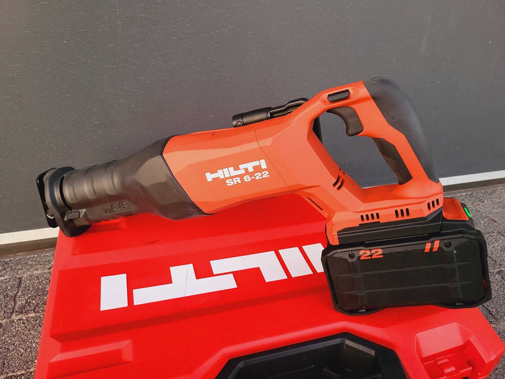 Piła Szablasta HILTI SR 6-22 Nuron + Aku. B 22-255 Li-ion Jak nowa!!