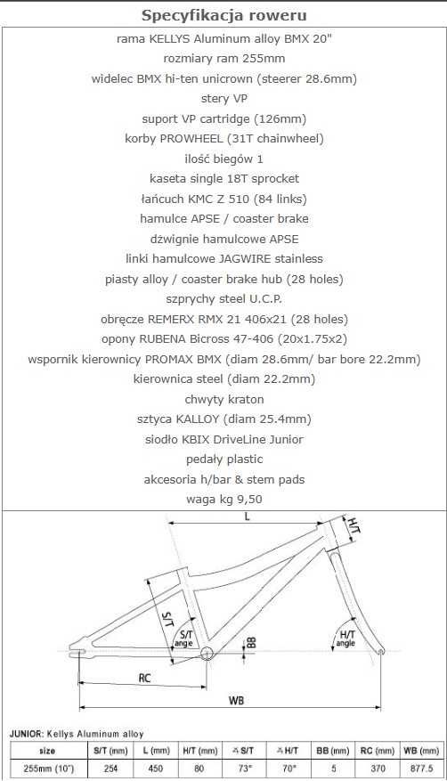 Rower Kellys Mark 5 alu bmx maxxis. Okazja.