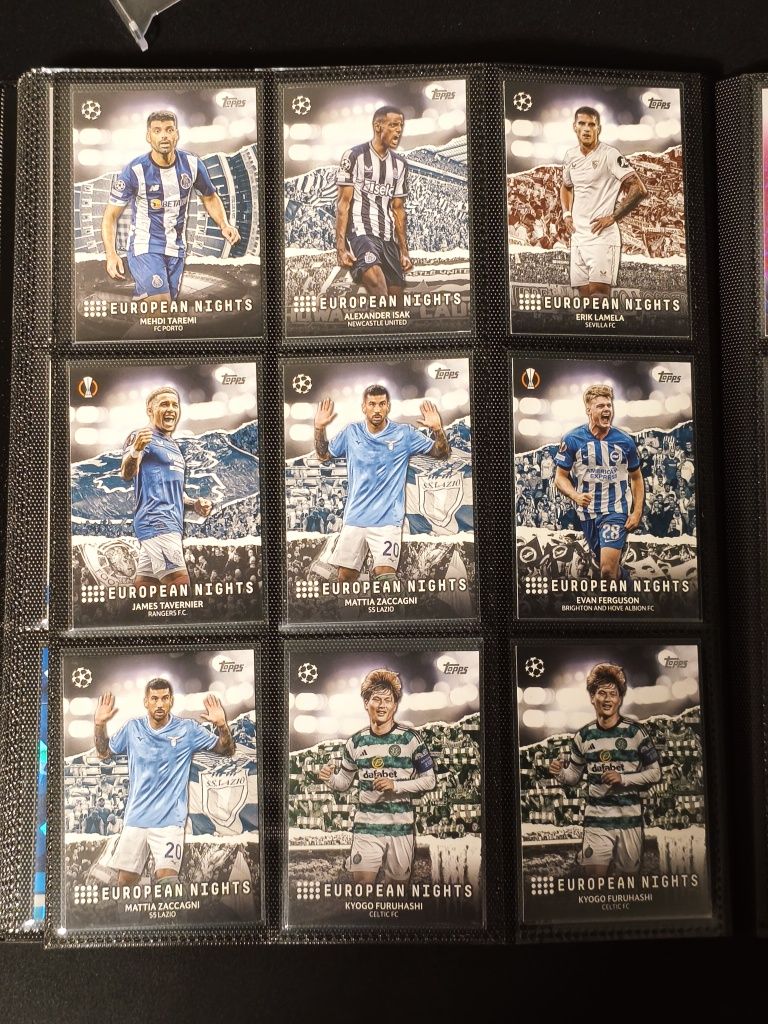 Różne karty specjalne! Topps i Panini!