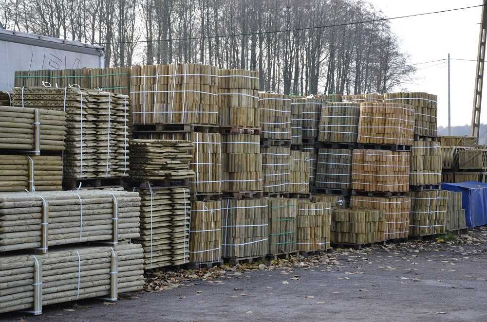 Rollborder 5x20x200cm płotek palisada impregnowany, WYSYŁKA