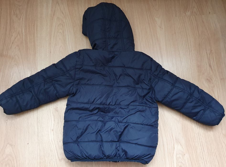 Kurtka zimowa z kapturem marki Next (92-98cm)