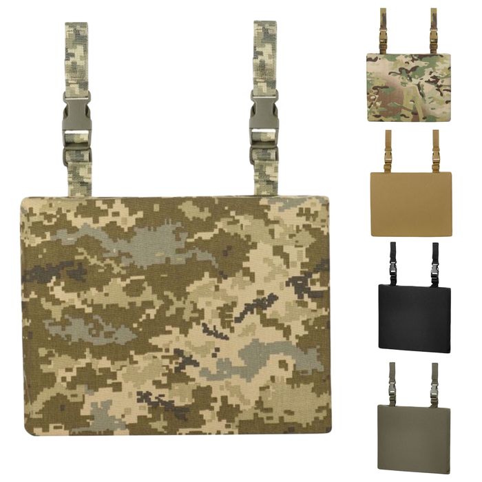 Каремат для сидіння піксель чорний койот мультикам каримат військовий