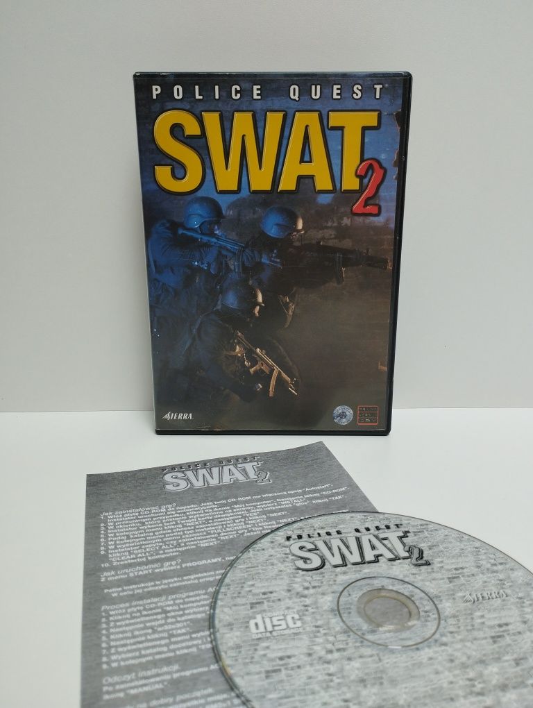 Gra PC SWAT 2 polskie wydanie unikat