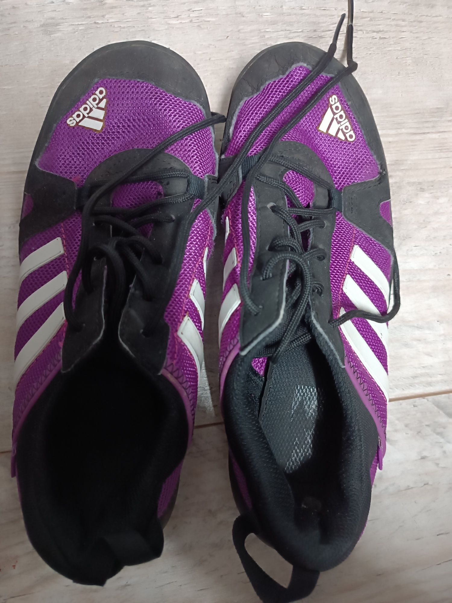 Buty damskie adidas fioletowe z siateczki 36 2/3