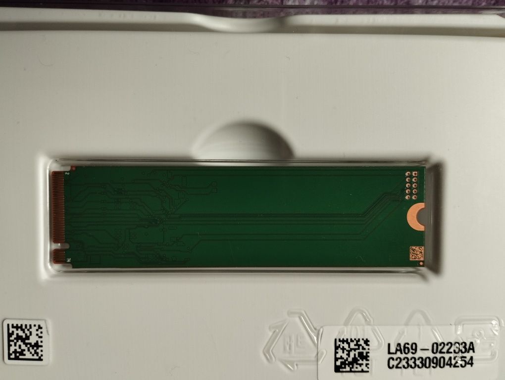 Ssd M.2 NVMe hynix 256gb, розміри 22×80 мм