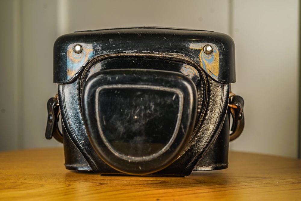 Aparat analogowy exa 1b m42 kominek