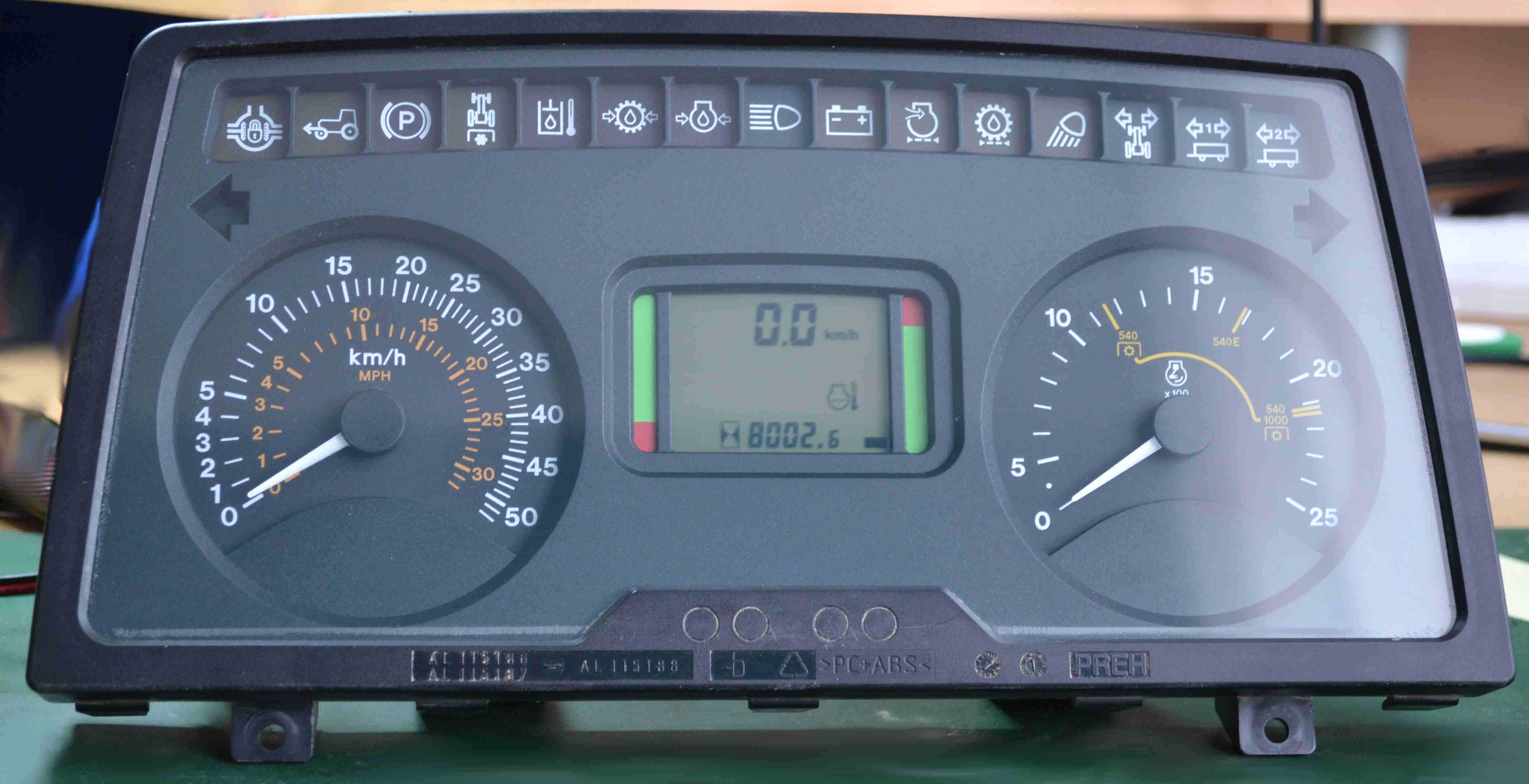 John Deere Licznik Wyświetlacz LCD BIF
