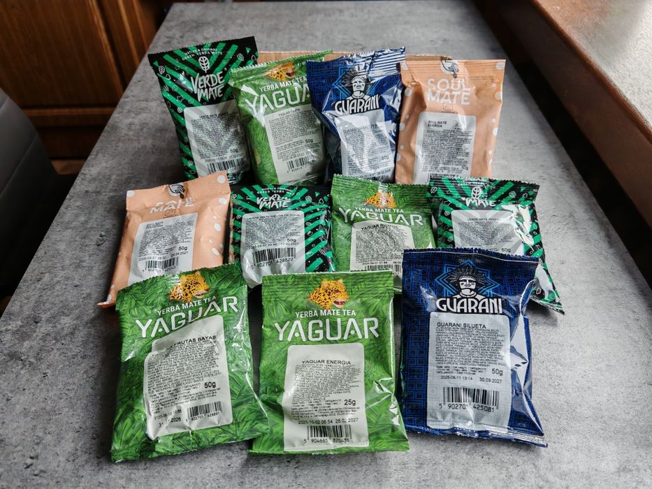 Herbata yerba mate 11 sztuk po 50 g