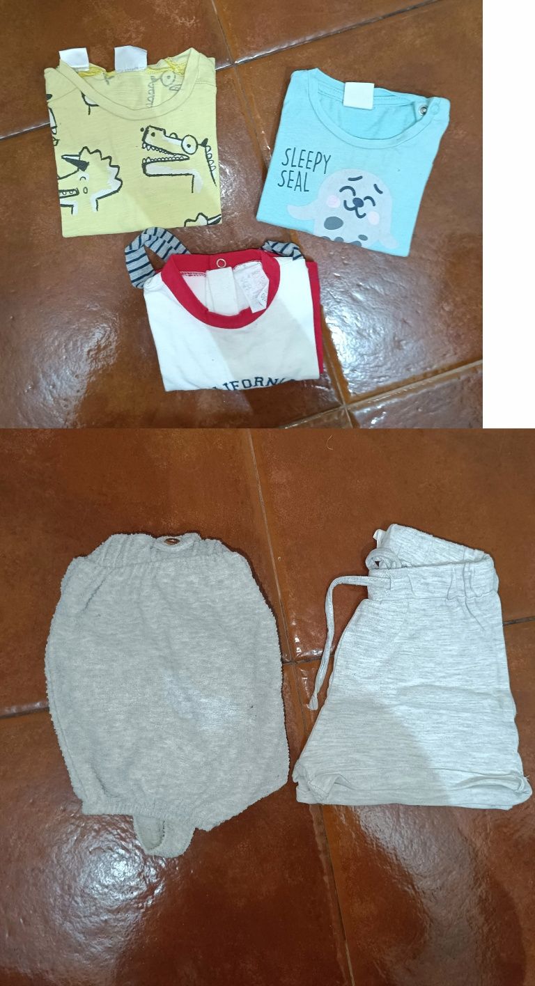 Roupa menino 3-6 meses 52 peças Negociável