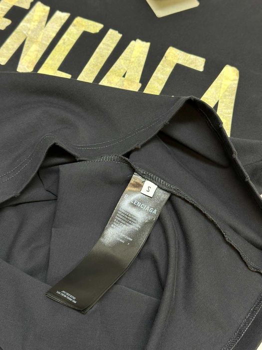Футболка Balenciaga Tape Type майка тишка Баленсиага