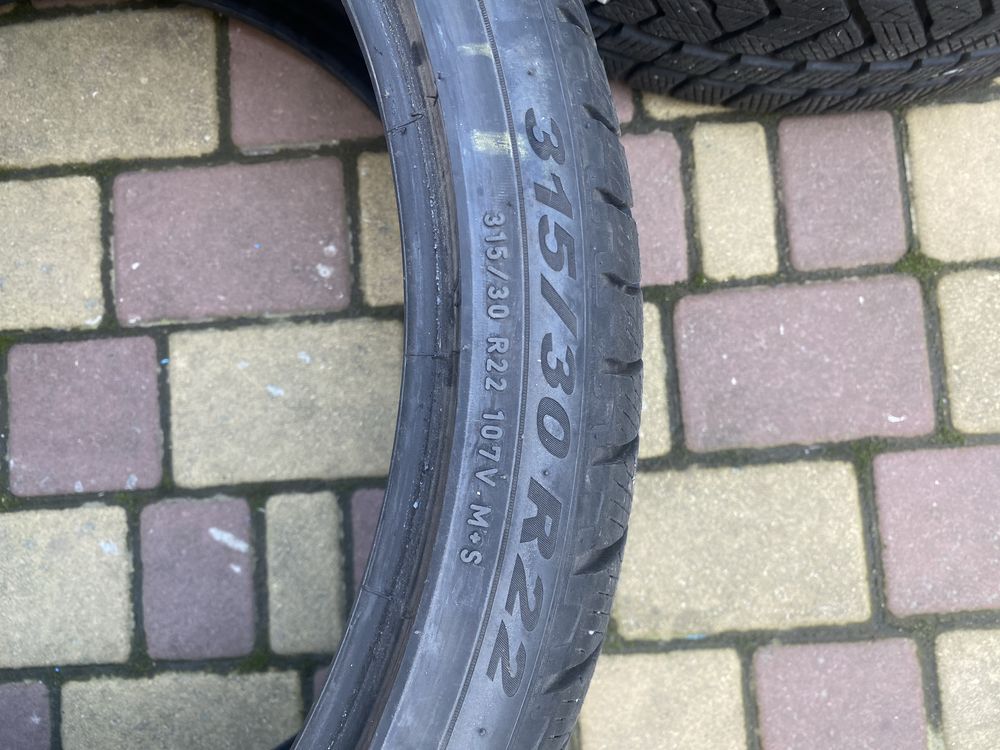 275/35/22+315/30/22 pirelli scorpion winter