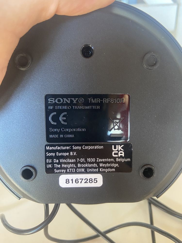 Fones Sony Wireless modelo MDR-RF811RK