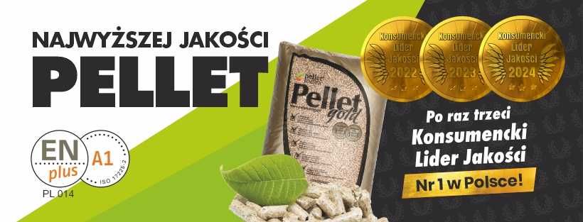 Pellet drzewny dębowy, iglasty, mieszany - jakość Gold, sosnowy