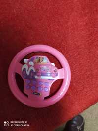 Музыкальная игрушка-руль для девочки 1+