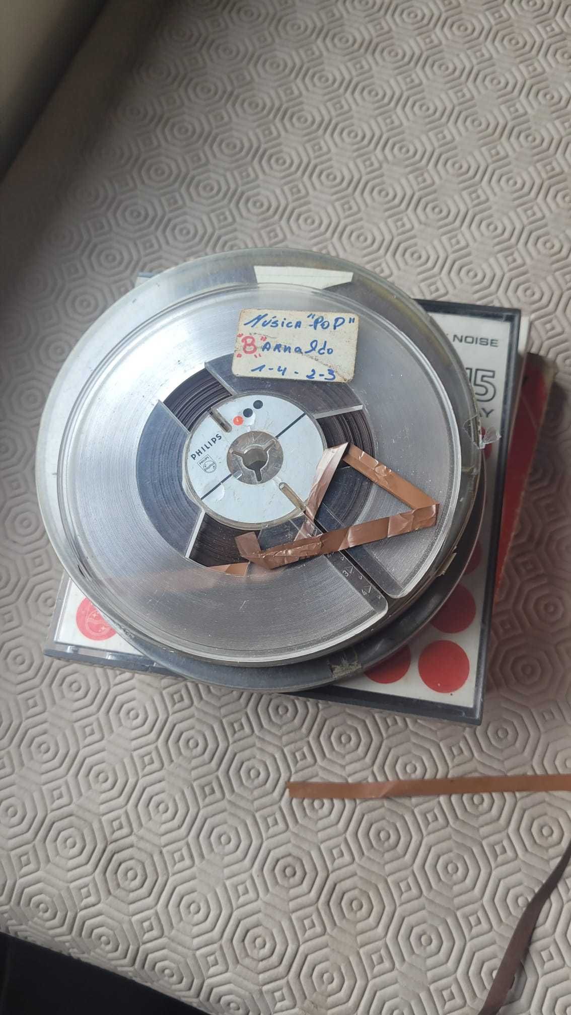 Vendo leitor de fitas Magnéticas Bobines 150mm