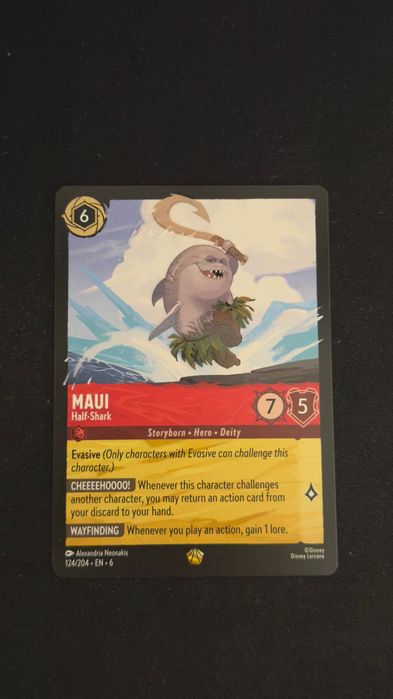 Karta Lorcana Maui Half-Shark