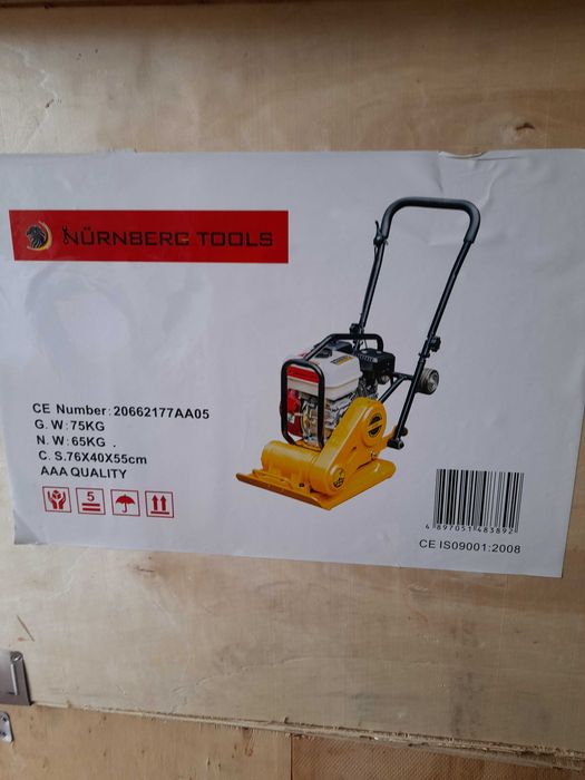 Placa vibratória NURNBERG para Calceteiros