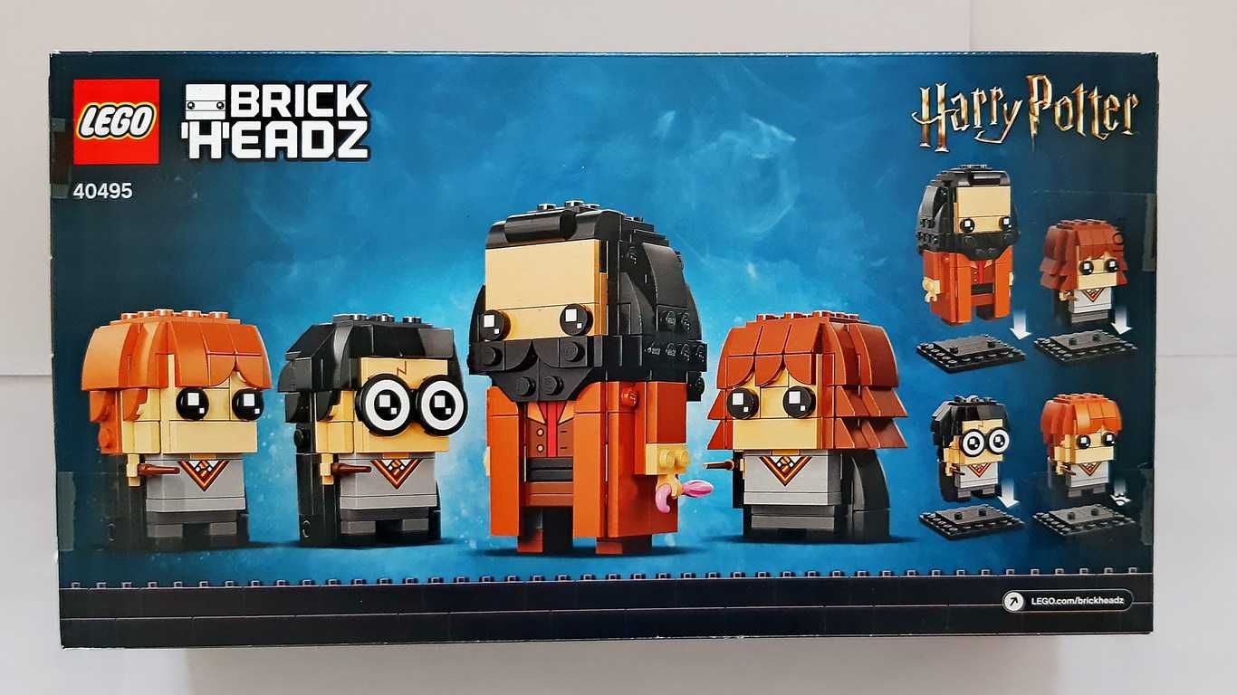Lego Harry Potter 40495 Harry Hermione Ron & Hagrid BRICKHEADZ selado