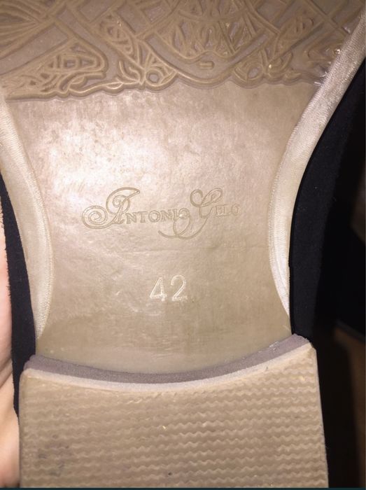 Туфли из натуральной кожи