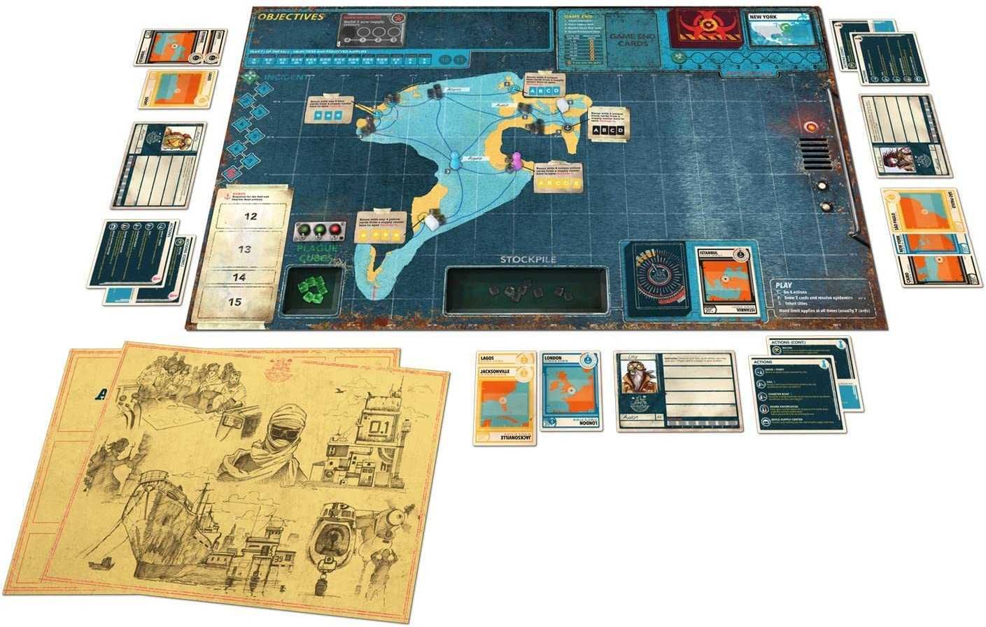 Настільна гра "Pandemic Legacy: Season 2 (Black Box)"